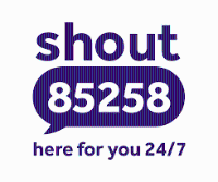 Logo for Shout - Free Crisis Text Line 