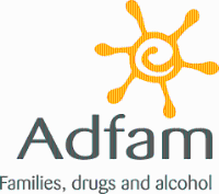 Logo for Adfam - Drugs and Alcohol help