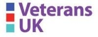 Logo for Veterans UK - Financial Support