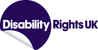 Logo for Disability Rights UK