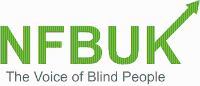Logo for National Federation of the Blind of the UK