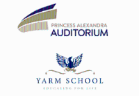 Logo for Princess Alexandra Auditorium and Friarage Theatre