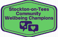 Logo for Stockton-on-Tees Community Wellbeing Champions