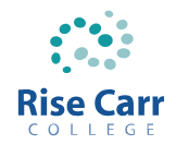 Logo for Rise Carr College