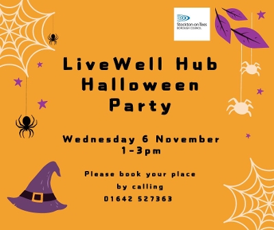 Halloween Party at LiveWell Hub image