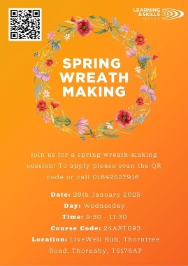 Spring Wreath Making