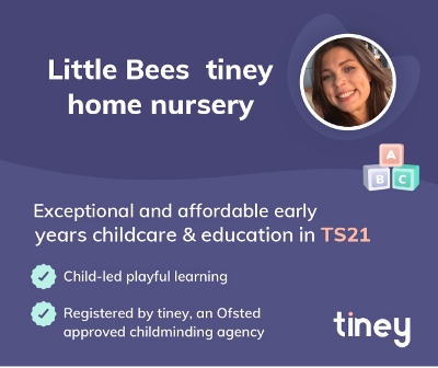 Logo for Little Bee's Tiney Home Nursery