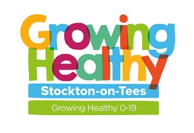 Logo for Growing Healthy - Breastfeeding Friendly Scheme