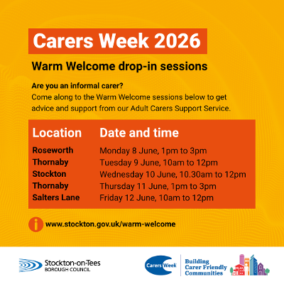 Carers week 2026 flyer
